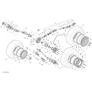 Boot Kit by Can-Am 705500870 OEM Hardware 705500870 Off Road Express