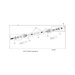 Boot Kit by Polaris 2206590 OEM Hardware P2206590 Off Road Express