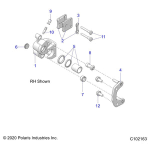 Boot-Pin,Seal,Epdm,50 Duro by Polaris 5417135 OEM Hardware P5417135 Off Road Express