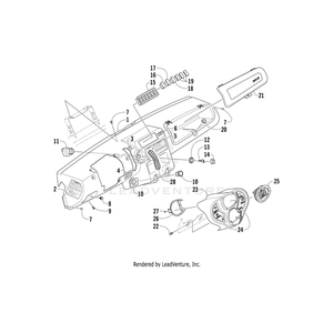 Boot, Shift By Arctic Cat 0437-085 OEM Hardware 0437-085 Off Road Express