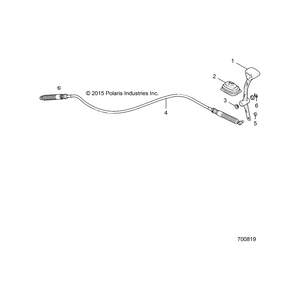 Boot-Shifter by Polaris 5415492 OEM Hardware P5415492 Off Road Express