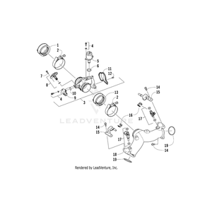 Boot,Throttle Body-Inlet By Arctic Cat 0470-932 OEM Hardware 0470-932 Off Road Express