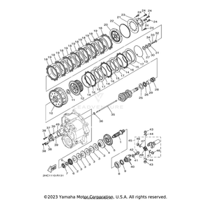 Boss, Clutch by Yamaha 2HC-16371-00-00 OEM Hardware 2HC-16371-00-00 Off Road Express