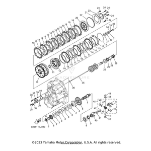 Boss, Clutch by Yamaha BJB-16371-00-00 OEM Hardware BJB-16371-00-00 Off Road Express