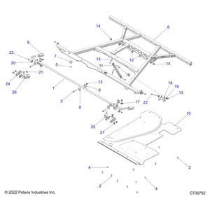 Box Bumper by Polaris 5414343 OEM Hardware P5414343 Off Road Express