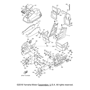 Box by Yamaha 5UG-2177A-00-00 OEM Hardware 5UG-2177A-00-00 Off Road Express