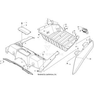 Box, Cargo By Arctic Cat 4406-167 OEM Hardware 4406-167 Off Road Express