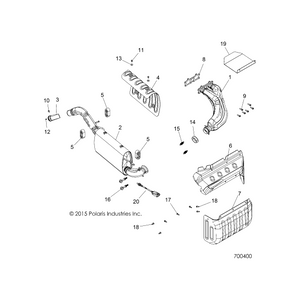 Box Close Off Bracket, Mudder by Polaris 5261285 OEM Hardware P5261285 Off Road Express