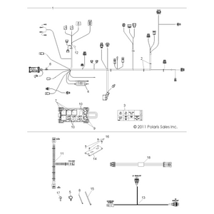 Box Harness, Rgr by Polaris 2412355 OEM Hardware P2412355 Off Road Express