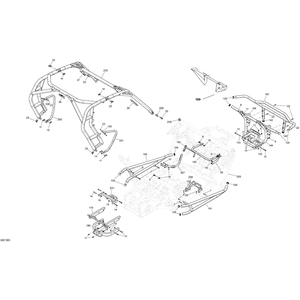 Box Holder by Can-Am 705203325 OEM Hardware 705203325 Off Road Express