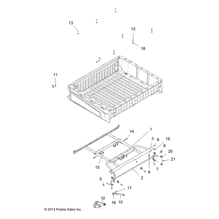 Box Lift Actuator by Polaris