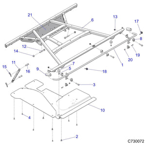 Box Shield, Cargo, Hvac by Polaris 5265857 OEM Hardware P5265857 Off Road Express