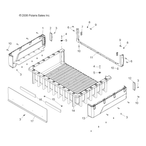 Box-Short,Tm,Blk by Polaris 5436001-070 OEM Hardware P5436001-070 Off Road Express Drop Ship