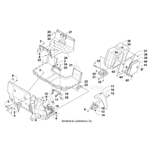 Box,Side Storage-Lh-Serv Assy By Arctic Cat 4506-527 OEM Hardware 4506-527 Off Road Express