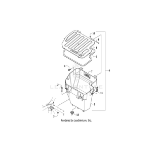 Box,Storage-Assy By Arctic Cat 5506-626 OEM Hardware 5506-626 Off Road Express