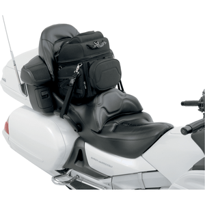 Br1800Ex Combination Backrest, Seat, And Sissy Bar Bag By Saddlemen 3515-0118 Seat Bag 3515-0118 Parts Unlimited