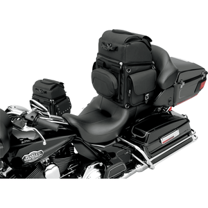 Br3400Ex Combination Backrest, Backseat, And Sissy Bar Bag By Saddlemen EX000440 Seat Bag 3515-0120 Parts Unlimited