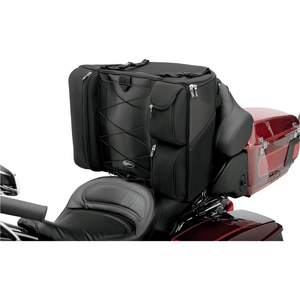 Br4100 Dresser Backseat Bag By Saddlemen 3501-0322 Seat Bag 3501-0322 Parts Unlimited