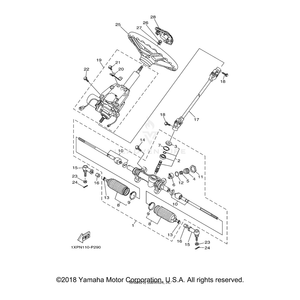 Bracket 1 by Yamaha 1XP-23881-00-00 OEM Hardware 1XP-23881-00-00 Off Road Express