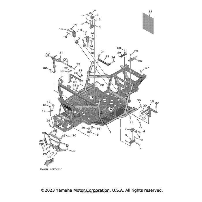 Bracket 2 by Yamaha