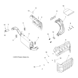 Bracket-Box Close Off by Polaris 5257289 OEM Hardware P5257289 Off Road Express