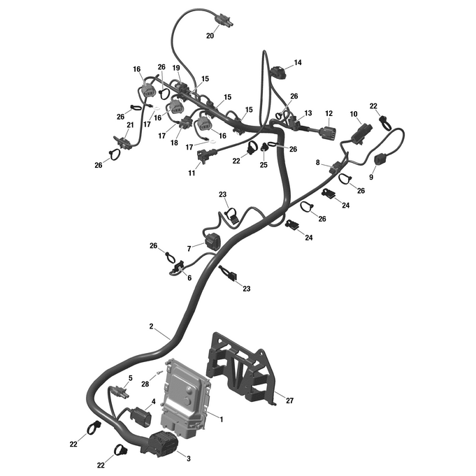 Bracket by Can-Am