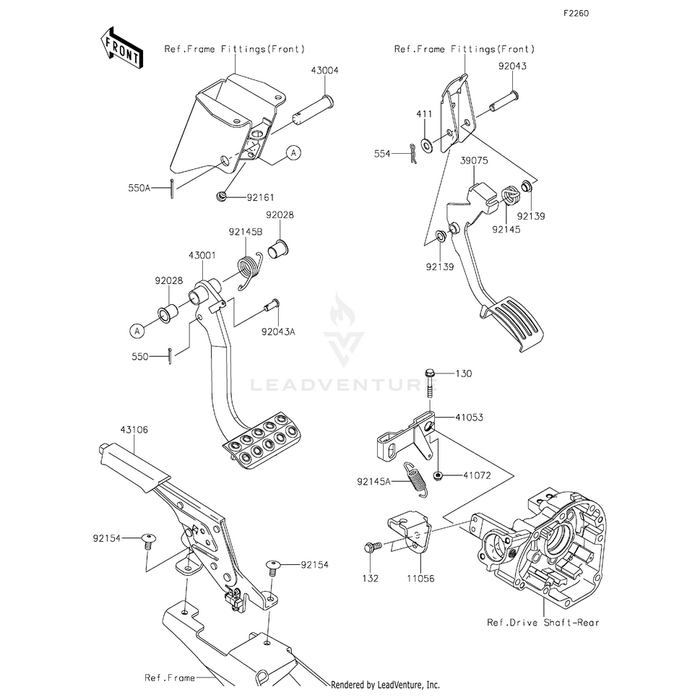 Bracket by Kawasaki