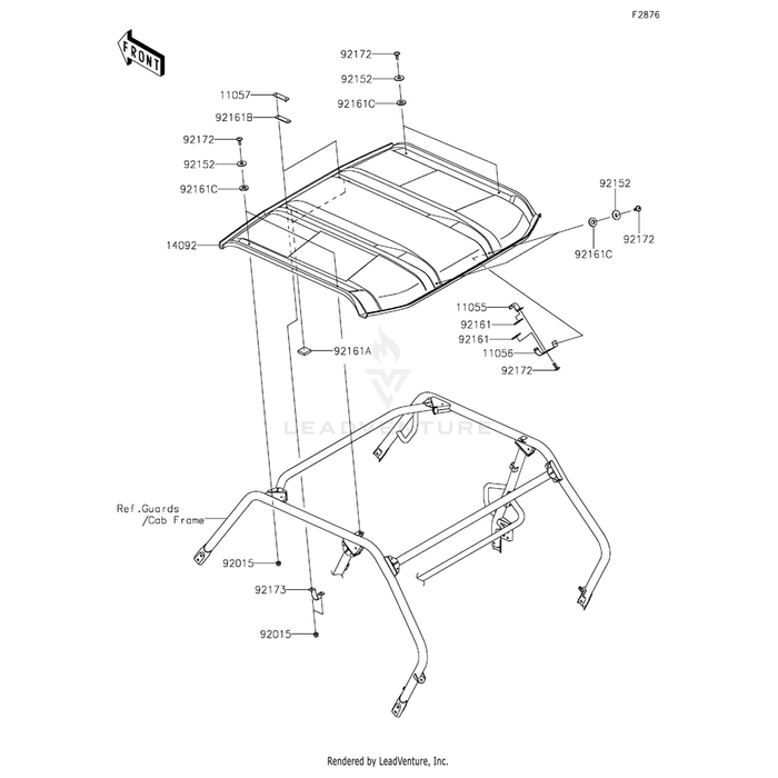 Bracket by Kawasaki