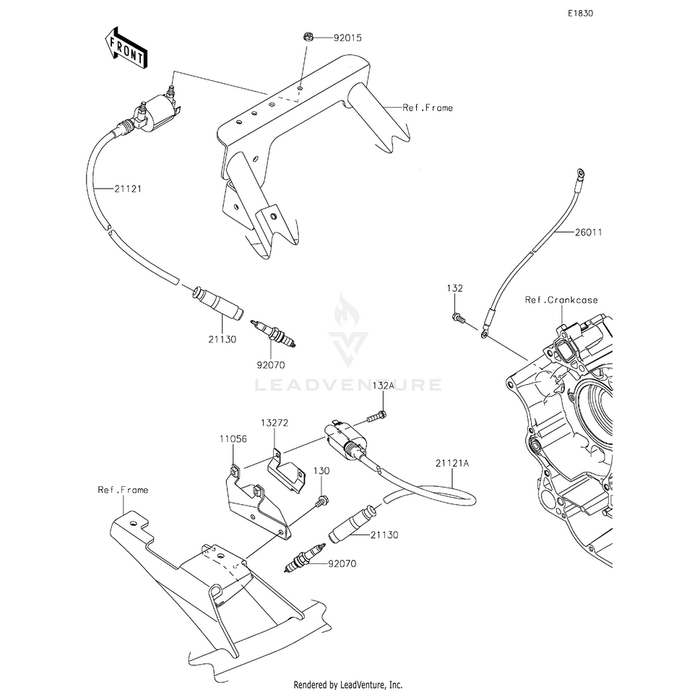 Bracket by Kawasaki