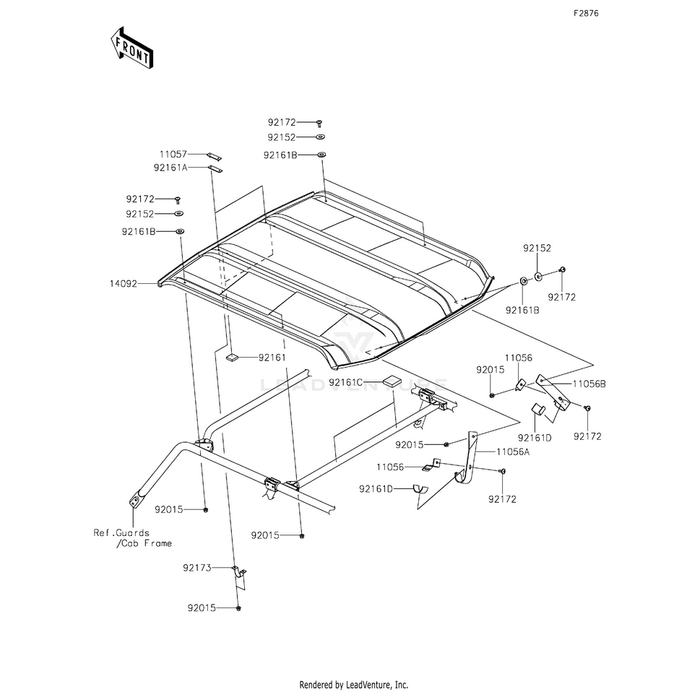 Bracket by Kawasaki