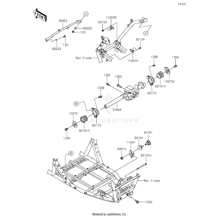 Bracket by Kawasaki