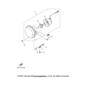 Bracket by Yamaha 5GH-84703-10-00 OEM Hardware 5GH-84703-10-00 Off Road Express