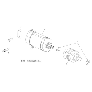 Bracket, Cable Mount by Polaris 5255317 OEM Hardware P5255317 Off Road Express