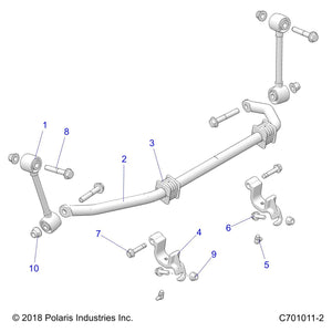 Bracket-Cast,Sway Bar by Polaris 5634604 OEM Hardware P5634604 Off Road Express