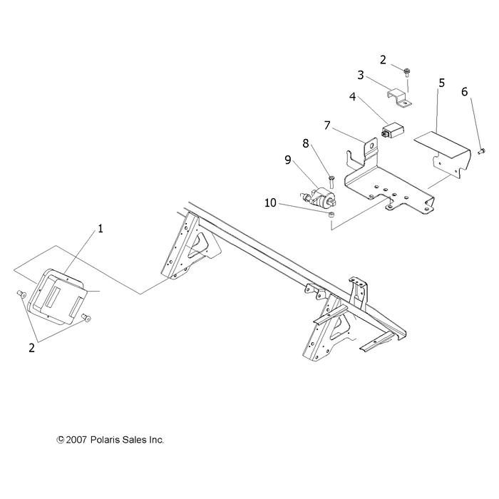 Bracket-Cdi,Digital,Long by Polaris