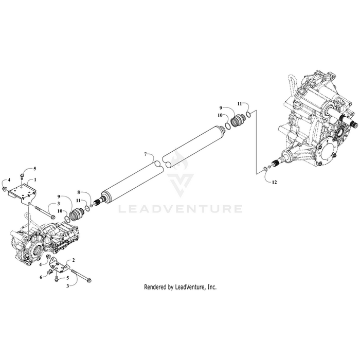 Bracket, Differential By Arctic Cat