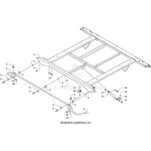 Bracket, Electric Lift By Arctic Cat 5406-597 OEM Hardware 5406-597 Off Road Express