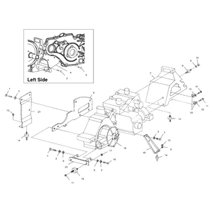 Bracket,Eng/Trans,Coupler,Bk by Polaris 1040684-067 OEM Hardware P1040684-067 Off Road Express