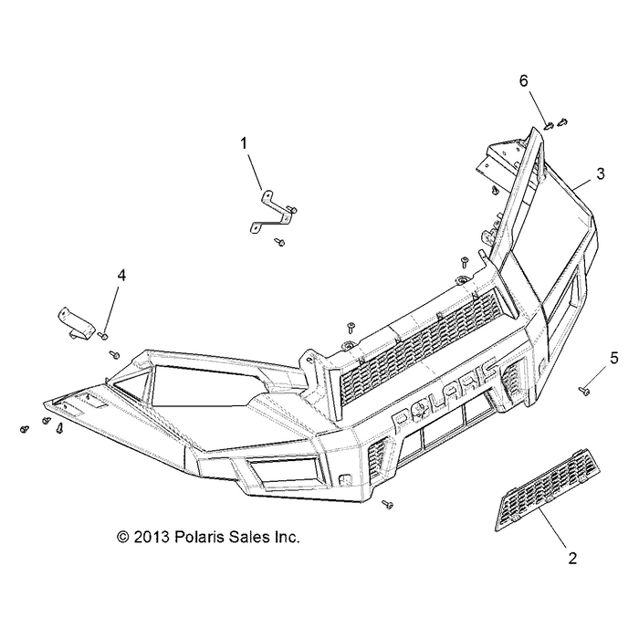 Bracket-Fascia Mount by Polaris