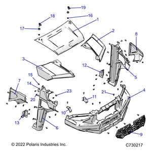 Bracket-Fascia Mount,Rh,M.Blk by Polaris 5270975-458 OEM Hardware P5270975-458 Off Road Express