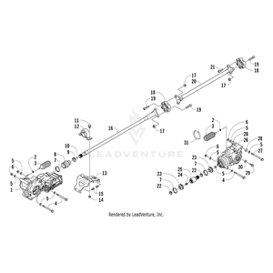 Bracket,Front Drive - Ptd Black By Arctic Cat 4506-725 OEM Hardware 4506-725 Off Road Express