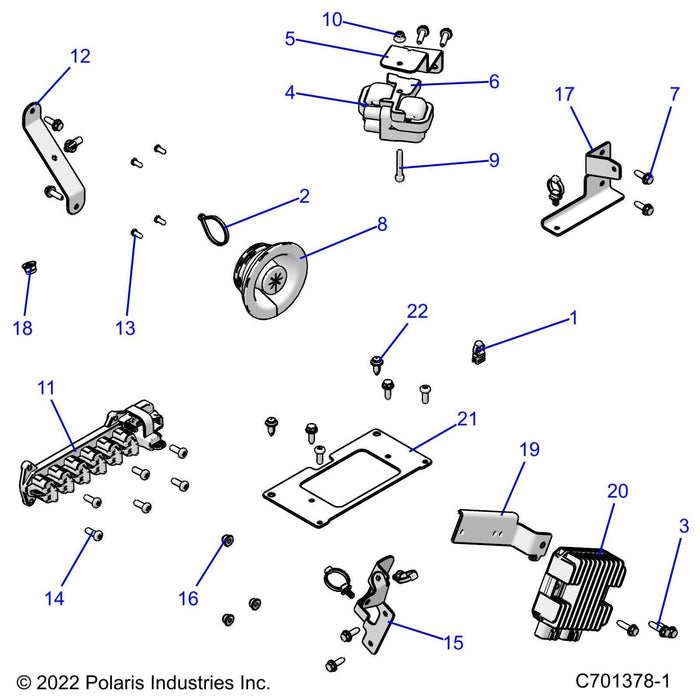 Bracket-Fuse Block,Mnt,Blk by Polaris