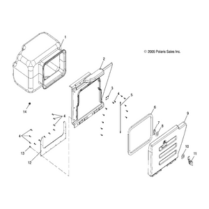 Bracket-Latch by Polaris 5249364 OEM Hardware P5249364 Off Road Express