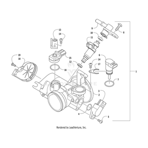 Bracket,Map Sensor By Arctic Cat 5507-227 OEM Hardware 5507-227 Off Road Express