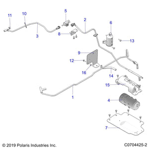 Bracket-Mnt,Filter,Ecoat by Polaris 5264647-329 OEM Hardware P5264647-329 Off Road Express