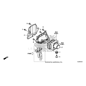 Bracket, Modulator by Honda 57120-HL6-A00 OEM Hardware 57120-HL6-A00 Off Road Express Peach St