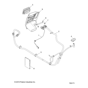 Bracket-Mount,Mfd,Rgr,Blk by Polaris 5260683-067 OEM Hardware P5260683-067 Off Road Express