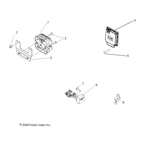 Bracket-Mount,Regulator,Blk by Polaris 5252216-329 OEM Hardware P5252216-329 Off Road Express