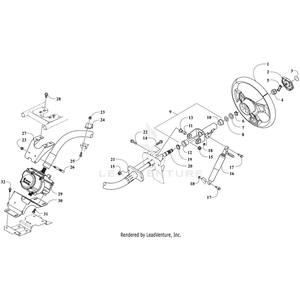 Bracket, Mounting By Arctic Cat 4506-619 OEM Hardware 4506-619 Off Road Express