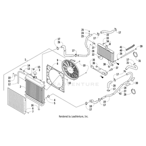 Bracket, Mounting - Oil Cooler By Arctic Cat 0513-040 OEM Hardware 0513-040 Off Road Express